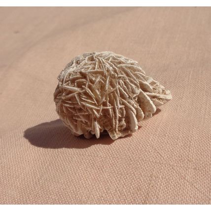 E Desert Rose Gypsum 1.625 Inch Raw Rough Stone Crystal Metaphysical