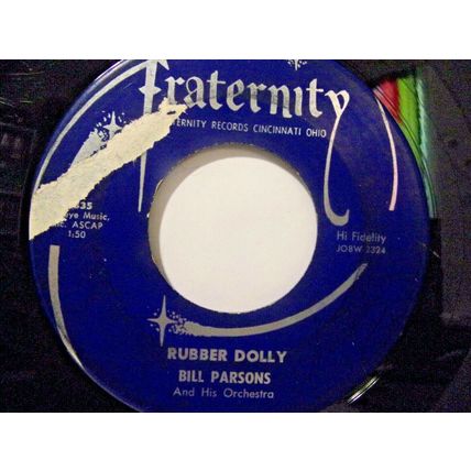 Bill Parsons-The All American Boy / Rubber Dolly-45rpm-1959-VG+ *See note
