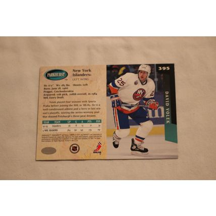 David Volek 1993/94 Parkhurst EMERALD ICE NO. 395