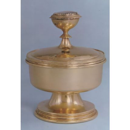 Cressener Cup Medieval 1503 Gothic Font Silver Cup Postcard