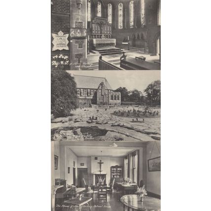 The House Of Mercy Horbury Ossett Yorkshire 3x Old Postcard s