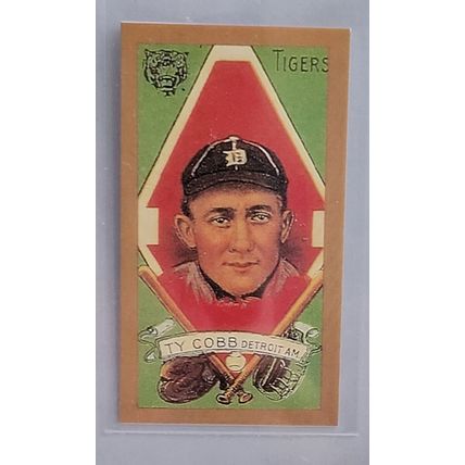 TY COBB 1911 / T205 Tobacco Card Reprint TIGERS NM- Condition