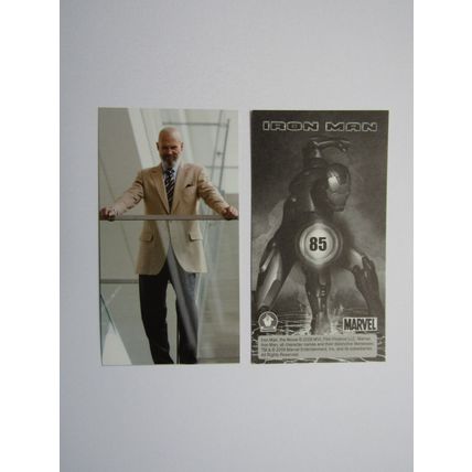 Marvel - Iron Man The Movie 2008 - Preziosi Sticker Drop-down Choice (e18)