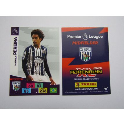 Panini Adrenalyn XL Premier League 2020/21 Numbers 172-369 Cards Choice (ef10)