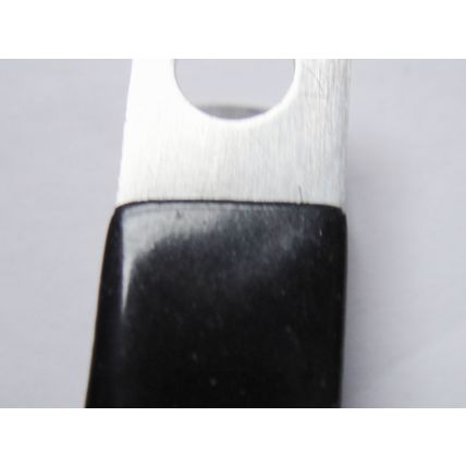 Aluminium P Clips Insulated x10 New Old Stock 7mm appx