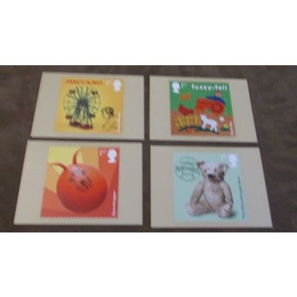 2017 GB PHQ FDC Cover Postcards - Classic / Vintage / Retro Toys