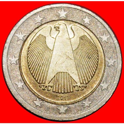 NON-PHALLIC TYPE (2008-2024): GERMANY ★ 2 EURO 2011A! ★LOW START★NO RESERVE