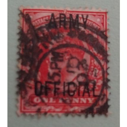 GB 1902 Edward VII Army Official SG O49