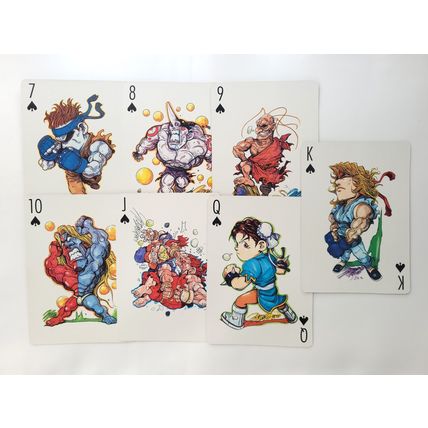 Street Fighter III New Generation Jumbo Playing Cards (17x12cm) Capcom HK Comic