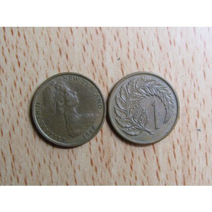 New Zealand 1967 1 Cent Coin