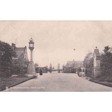 E575 MIDDLESBROUGH - PARK GATES . 1905