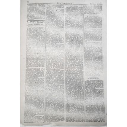 Champ Ferguson and his Guard - Harper's Weekly, September 23, 1865 - Original