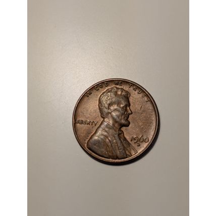 1960 d Lincoln cents large date full date free shipping no reserve