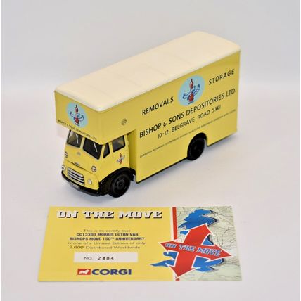 150th CC13303 Corgi Classics Morris Luton Van Move Anniversary CORGI LIMITED Ed