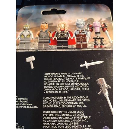 LEGO Marvel Blister Pack Lot. Infinity Saga/Avengers. (40418/40525) New. RETIRED