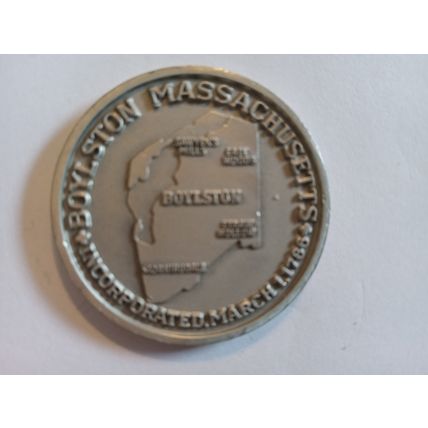 1786-1986 boylston bicentennial Medal