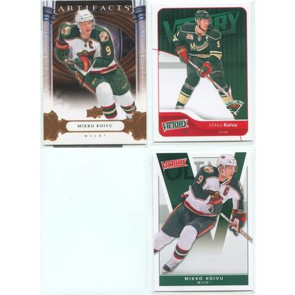 Mikko Koivu 12x card lot