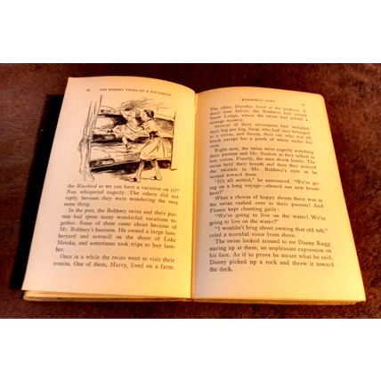 The Bobbsey Twins On A Houseboat 1955 By Laura Lee Hope Great Shape