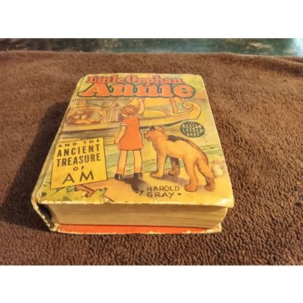Big Little Book Little Orphan Annie And The Ancient Treasure By Harold Gray 1939