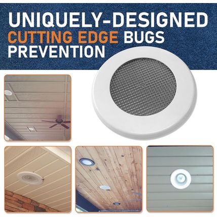 Recessed Light Cover Kit for Indoor and Outdoor Ceiling - Replacement Kit for Ca