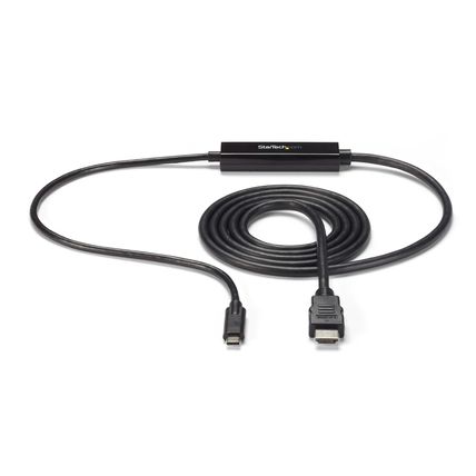 StarTech.com USB-C (Male) to HDMI (Male) DisplayPort 4K Cable CDP2HDMM2MB 2m/6ft
