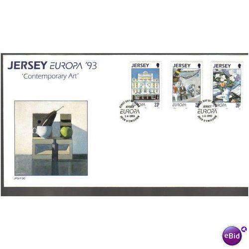 1993 GB JERSEY EUROPA CONTEMPORARY ART
