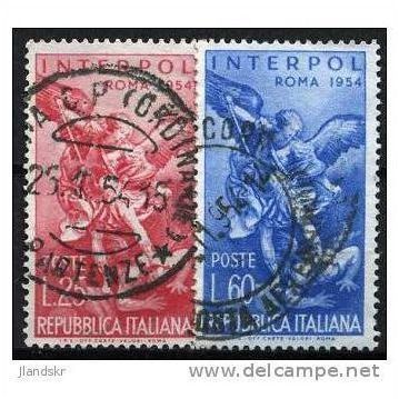 1954 Michel 917/918 - #2 fine used (o)