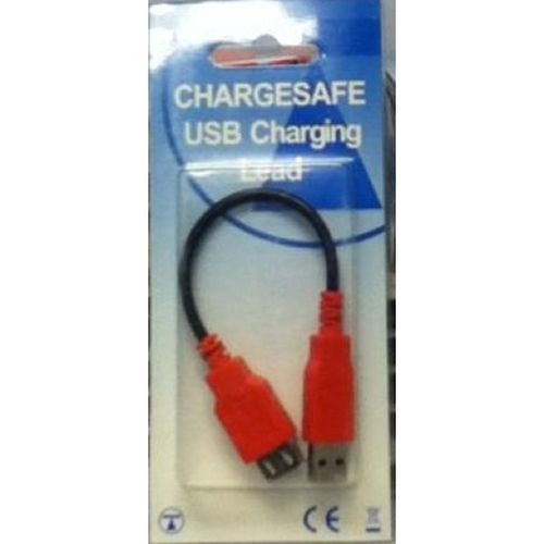 Chargesafe USB Male To Female Charge Cables 200mm - NEW - A