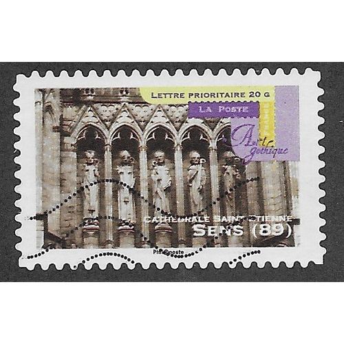 FRA 2011 (58c) 'GOTHIC ART - SENS 89' FINE USED (EBID57-542)