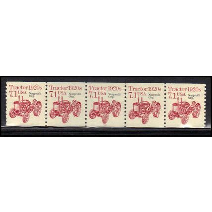 2127a 7.1c Tractor Very Fine MNH Dry Gum PNC 1/5 X0738