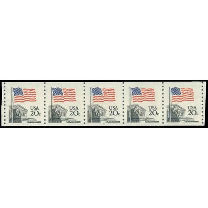 1895a 20c U.S. Flag Very Fine MNH SG PNC 12/5 P0342