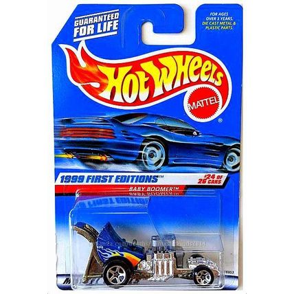 Hot Wheels - Baby Boomer: 1999 First Editions #24/26 - Collector #680 *Blue*