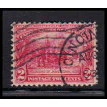 Used 329 2c Founding of Jamestown Average Plus K1214