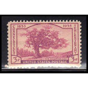 772 3c Connecticut Fine MNH O5466