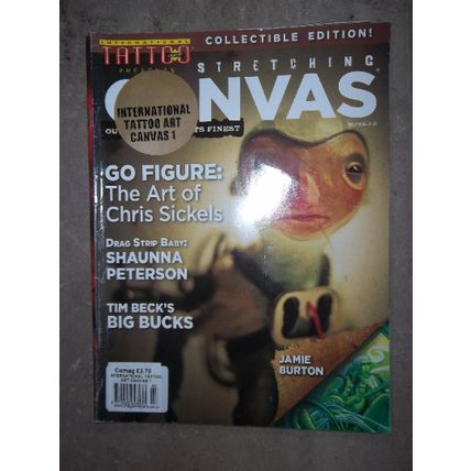 International Tattoo Art Stretching Canvas Magazine #81 2007 Jamie Burton