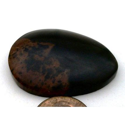 Mahogany Obsidian Freeform Gemstone Cabochon 62