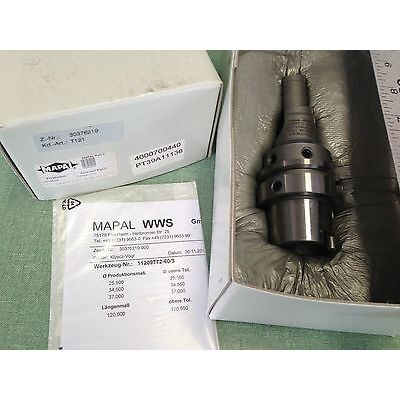 MAPAL PT39A11136 HSK-A-63 PCD-TIP MAPAL-WWS 11209772-60/3 STEP MILLING TOOL,TC