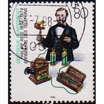 Germany. 1984 80pf (Telephone) S.G.2048 Used