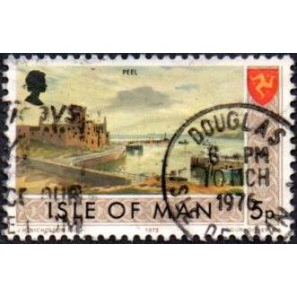Isle of Man 1973. 5p Value. Peel. Very Fine Used