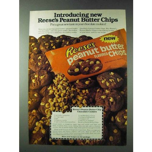 1978 Reese's Peanut Butter Chips Ad - Introducing
