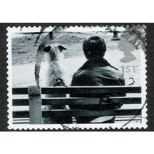 2001 Cats and Dogs 1st Black Grey and Silver SG2187 GU