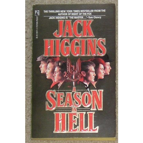 A Season in Hell by Jack Higgins - pb