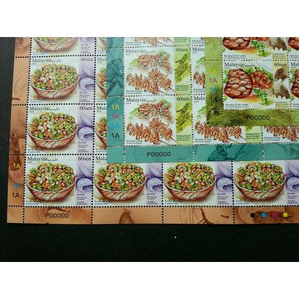 Malaysia Exotic Food 2019 Insect Cuisine (sheetlet) MNH *VIP *P00000 *rare