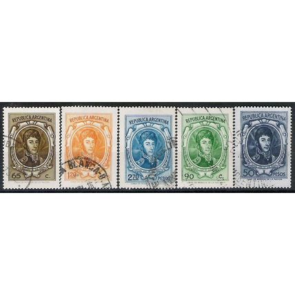 Argentina N° 915 953 975 937 1009 YVERT OBLITERE ( USED )
