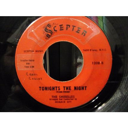 The Shirelles-The Dance Is Over / Tonights The Night-45rpm-1960-VG+