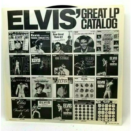 1976 Elvis Presley - His Hand in Mine LP Vinyl Record Album (P7)