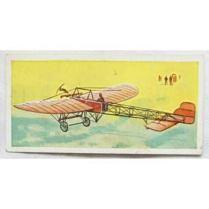 Lyons Tea card Wings of Speed No. 1 Bleriot Monplane 1910
