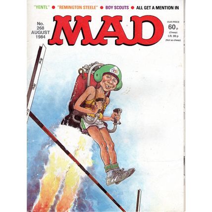 MAD MAGAZINE NO. 268 U.K. EDITION
