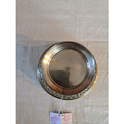 Antique, Soviet/Russian, Niello, Gold Plated 875 Solid Silver Kubachi Sweet Bowl