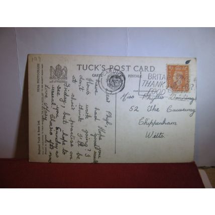 UNIVERSITY COLLEGE, CARDIFF, used postcard RP by R. Tuck 1949 pm =